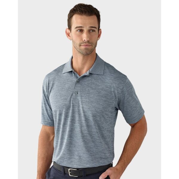 Paragon Men's Dakota Striated Heather Polo 130 Men's Dakota Striated Heather Polo Thumbnail