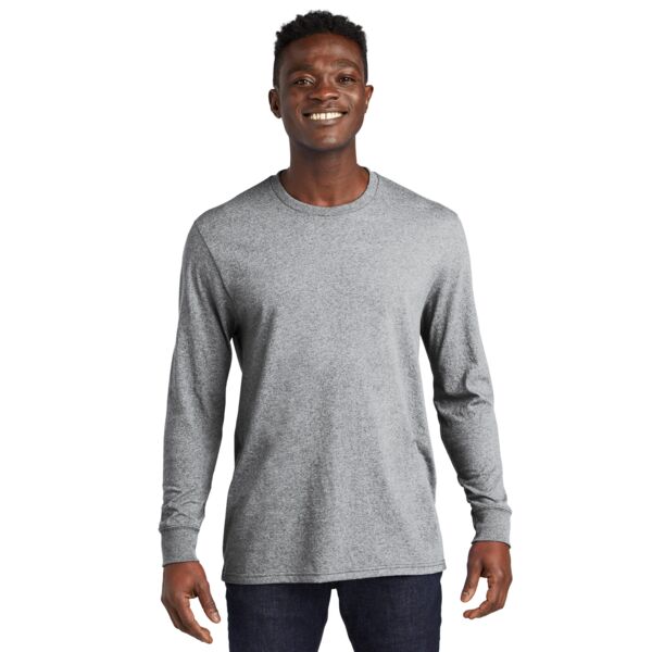 Unisex Long Sleeve Recycled Blend Tee Thumbnail