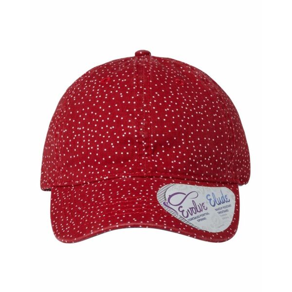 Infinity Her Women's Garment-Washed Fashion Print Cap HATTIE Women's Garment-Washed Fashion Print Cap Thumbnail