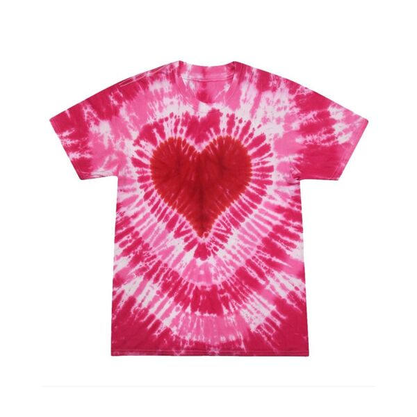 Unisex Shapes Tie-Dyed T-Shirt Thumbnail