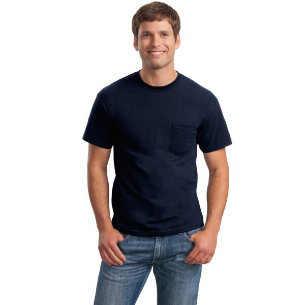 Ultra Cotton ® 100% US Cotton T Shirt with Pocket Thumbnail