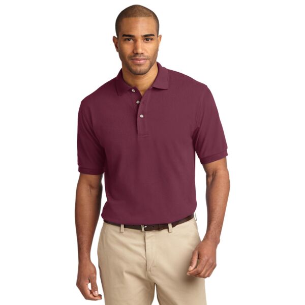 Port Authority Heavyweight Cotton Pique Polo K420 Heavyweight Cotton Pique Polo Thumbnail