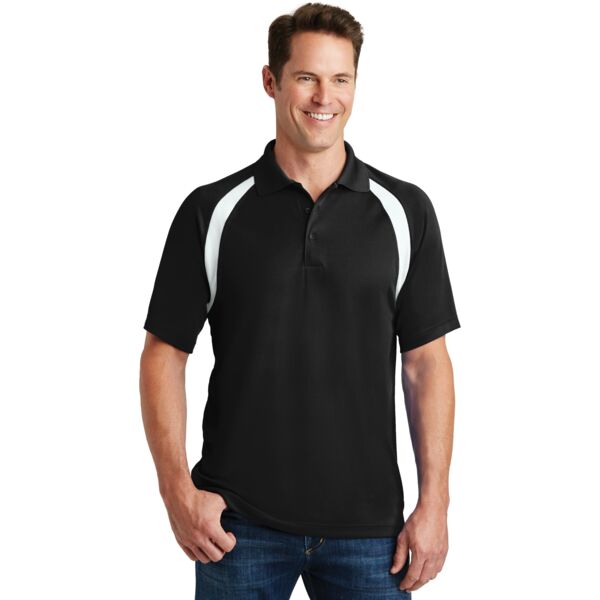 Sport Tek Dry Zone ® Colorblock Raglan Polo T476 Dry Zone ® Colorblock Raglan Polo Thumbnail