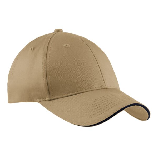 Cotton Twill Sandwich Bill Cap Thumbnail