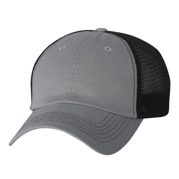 Contrast-Stitch Mesh-Back Cap Thumbnail