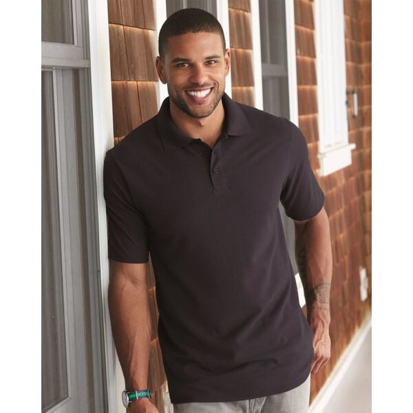 Hanes Men's Piqué Polo 055P Men's Piqué Polo Thumbnail