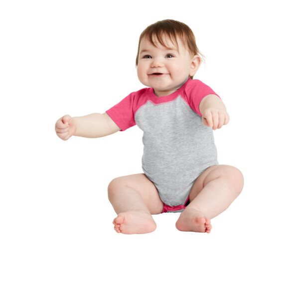Infant Baseball Fine Jersey Bodysuit Thumbnail