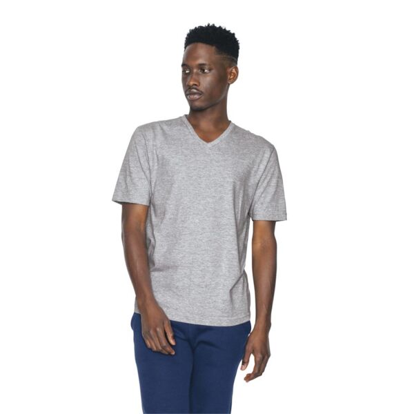 Unisex Fine Jersey Classic V-Neck Tee Thumbnail