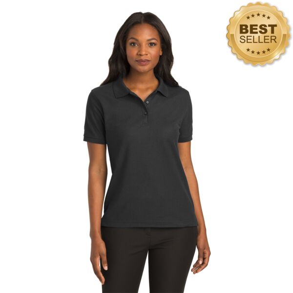 Port Authority Ladies Silk Touch™ Blend Polo L500 Ladies Silk Touch™ Blend Polo Thumbnail