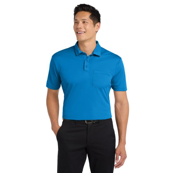 Port Authority Silk Touch™ Performance Pocket Polo K540P Silk Touch™ Performance Pocket Polo Thumbnail