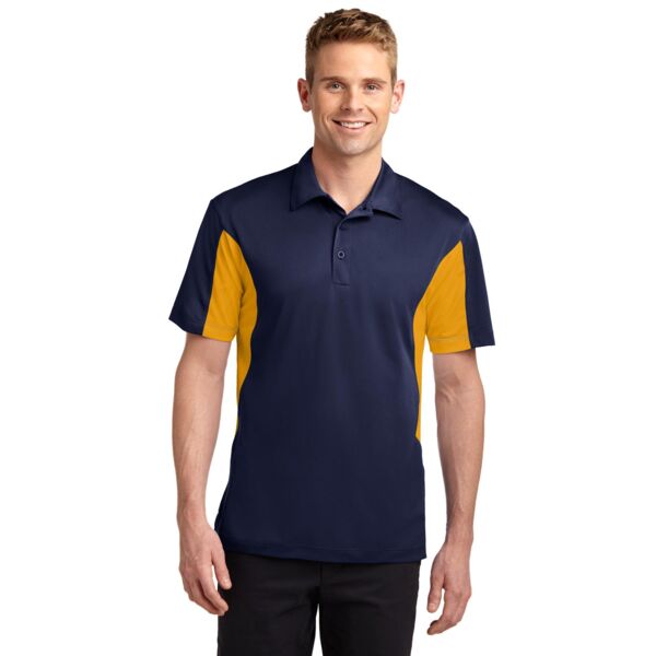 Sport Tek Side Blocked Micropique Sport Wick ® Performance Polo ST655 Side Blocked Micropique Sport Wick ® Performance Polo Thumbnail