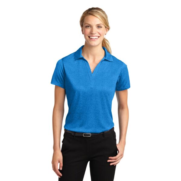 Sport Tek Ladies Heather Contender™ Performance Polo LST660 Ladies Heather Contender™ Performance Polo Thumbnail