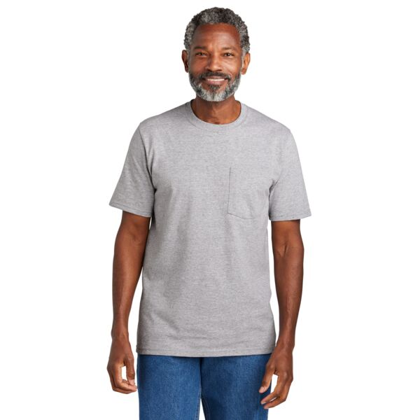 Volunteer Knitwear American made Pocket cotton Tee VL100P American made Pocket cotton Tee Thumbnail