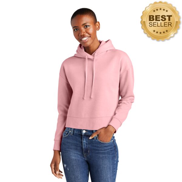 District Women's Fleece ½ Zip Hoodie DT6111 Women's Fleece ½ Zip Hoodie Thumbnail