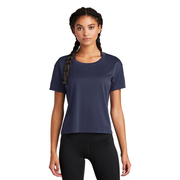 Sport Tek Ladies Performance Flowy Crop Tee LST411 Ladies Performance Flowy Crop Tee Thumbnail