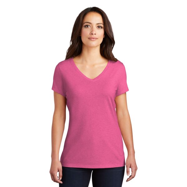 District Women's Perfect Tri Blend V Neck Tee DM1350L Women's Perfect Tri Blend V Neck Tee Thumbnail