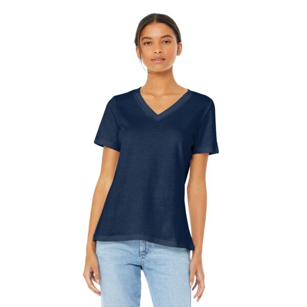Bella + Canvas Women's Relaxed Jersey Short Sleeve V Neck Tee BC6405 Women's Relaxed Jersey Short Sleeve V Neck Tee Thumbnail