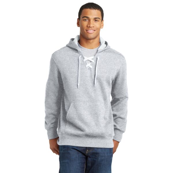 Sport Tek Lace Up Pullover Hooded Sweatshirt ST271 Lace Up Pullover Hooded Sweatshirt Thumbnail