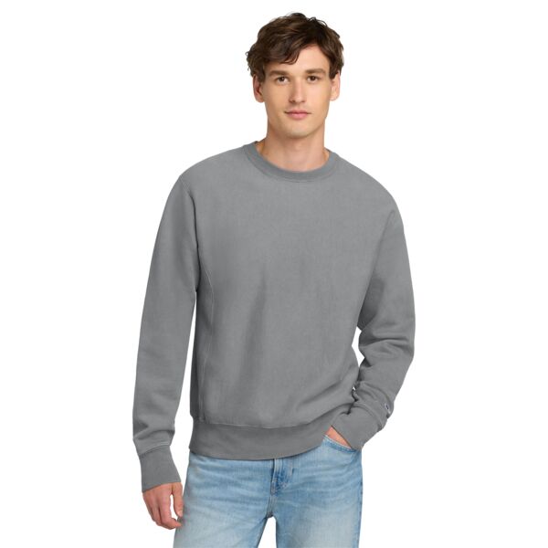 Champion Reverse Weave ® Garment Dyed Crewneck Sweatshirt GDS149 Reverse Weave ® Garment Dyed Crewneck Sweatshirt Thumbnail