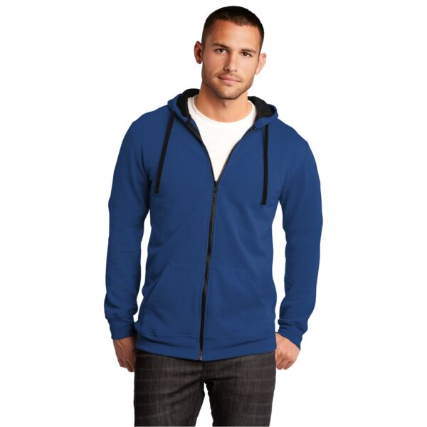 District The Concert Fleece ® Full Zip Hoodie DT800 The Concert Fleece ® Full Zip Hoodie Thumbnail