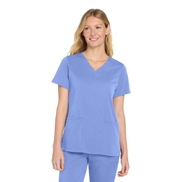 Wink Women's Premiere Flex ™ V Neck Top WW4168 Women's Premiere Flex ™ V Neck Top Thumbnail